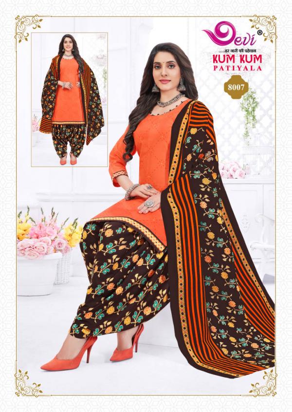 Devi KumKum Vol-8 Cotton Exclusive Designer Readymade Suit